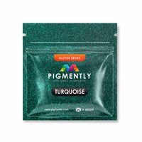 Turquoise Glitter Epoxy Powder Pigment UltraClear Epoxy