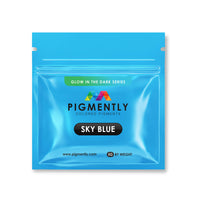 Sky Blue Glow in the Dark Epoxy Powder Pigment UltraClear Epoxy