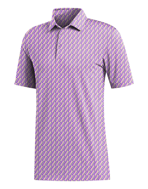 American Duke Apparel Company The Fleur de Lis Polo - Purple