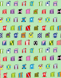 American Duke Apparel Company The Bet the Ponies Polo - Jockey Stripes