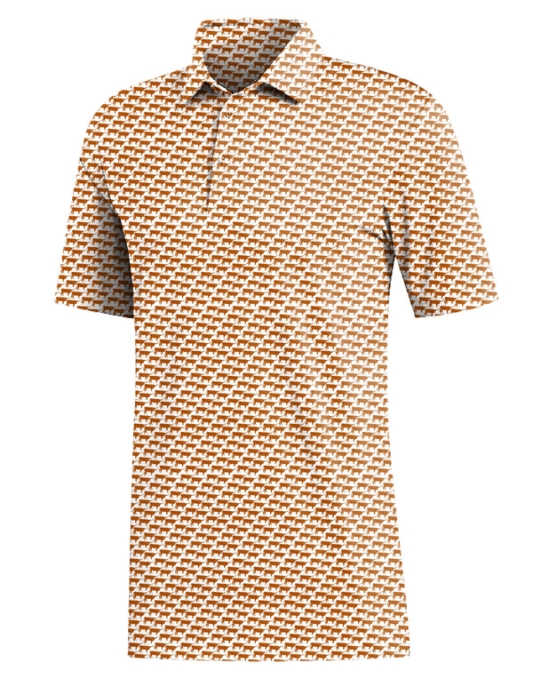 American Duke Apparel Company The Herd of Longhorns Polo