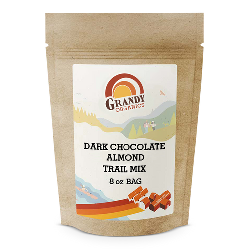 Dark Chocolate Almond Trail Mix Grandy Organics