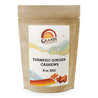 Turmeric Ginger Cashews Grandy Organics