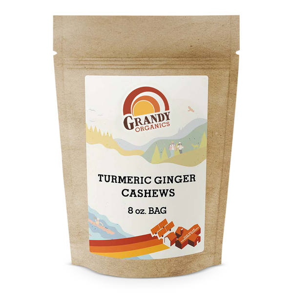 Turmeric Ginger Cashews Grandy Organics