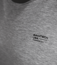 Bamboo Aerotech Tank - Training Div. Heather Grey Bamtech