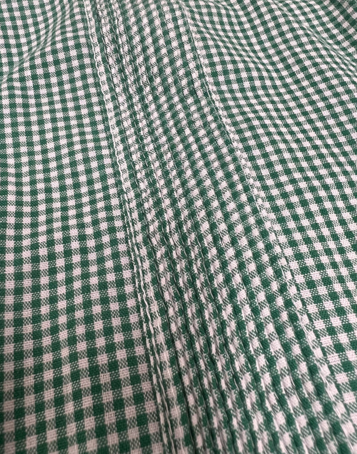 American Duke Apparel Company Guayabera - Green Gingham