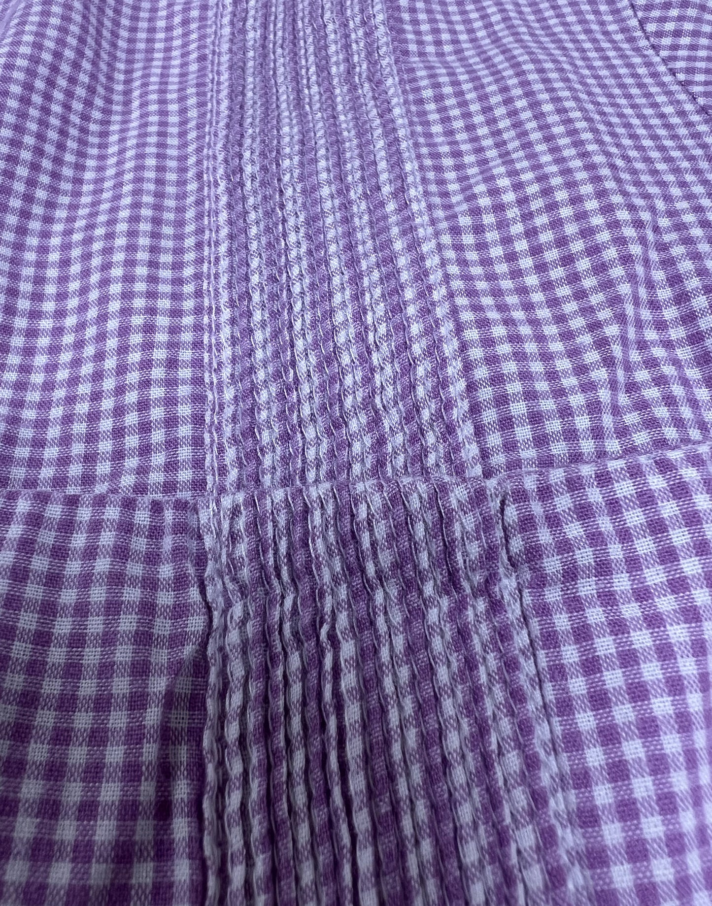 American Duke Apparel Company Guayabera - Purple Gingham
