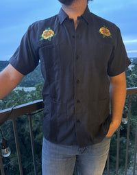 American Duke Apparel Company Guayabera - Yellow Rose of Texas