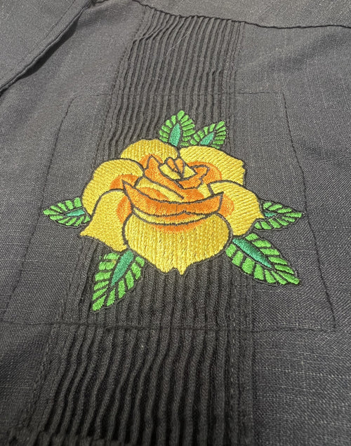 American Duke Apparel Company Guayabera - Yellow Rose of Texas