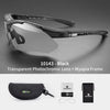 ROCKBROS Photochromic Bicycle Glassess Cycling Glasses Polarized Sunglasses Myopia Frame MTB Mountain UV400 Bicycle Goggles