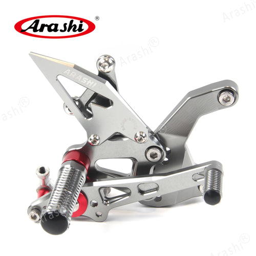 ARASHI Footrest For KAWASAKI Z900 ZR900 2020 2021 2022 2023 CNC Adjustable Rearset Foot Peg Pedal Motorcycle Accessories