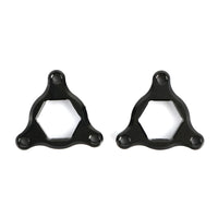 Areyourshop FORK PRE ADJUSTERS BLACK 17MM Fit for Yamaha FZS 600 1000 Fazer TDM850 TRX850 Motorcycle Accessories Parts