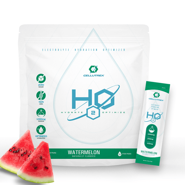 H2O ELECTROLYTES™ - Watermelon | Zero Sugar Electrolyte Powder Cellutrex