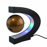 E2 LED World Map Globe Magnetic Levitation Floating Globe Antigravity Lamp Novelty Ball Light Birthday Home Room Decoration Gift