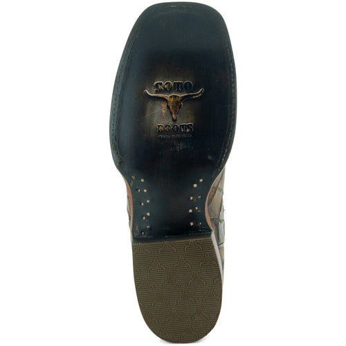 Soto Boots Soto Boots Men's Pirarucu Print Cowboy Boots H4015