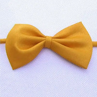 Cute 1 piece Cute Solid Color Adjustable Pet Bow Tie Pet Dog Collar Bowknot Bow Ties Gentleman Dog Bow Tie Pet Supply