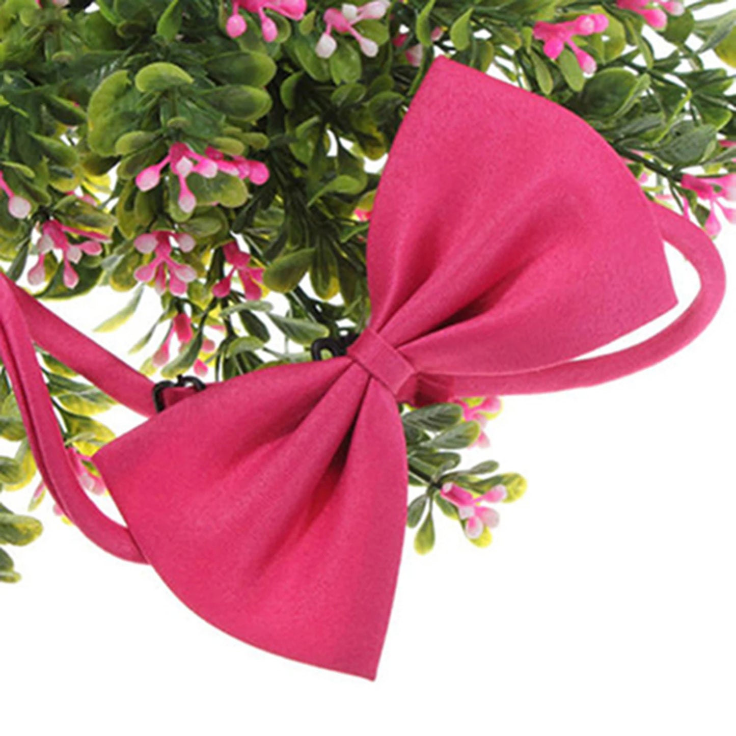 Cute 1 piece Cute Solid Color Adjustable Pet Bow Tie Pet Dog Collar Bowknot Bow Ties Gentleman Dog Bow Tie Pet Supply