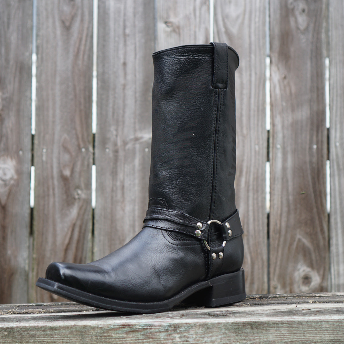 Soto Boots Soto Boots Eagle Rider Men's Leather Biker Boots (H50021)
