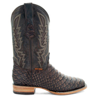 Soto Boots Soto Boots Mens Brown Python Print Boots H50032