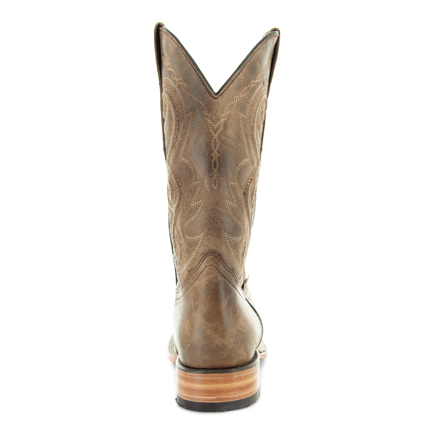 Soto Boots Soto Boots Mens Tan Broad Square Toe Cowboy Boot H50036