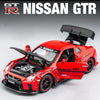 1:32 Nissan GTR R35 Supercar Alloy Car Toy Car Metal Collection Model Car Sound and light Toys For Children
