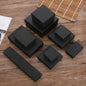 12pcs Cardboard Jewelry Set Box for Ring Necklace Rectangle Tan Black 5X5X3cm 7x9x3cm 9x9x3cm Travel Jewelry Organizer Case