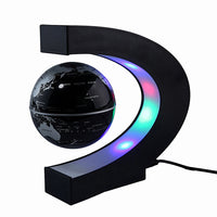 E2 LED World Map Globe Magnetic Levitation Floating Globe Antigravity Lamp Novelty Ball Light Birthday Home Room Decoration Gift