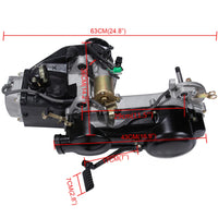 Samger 150cc Engine Assembly 4-Stroke GY6 Single Cylinder Motor Air Cooled Engine Set Short Case For Scooter ATV Go Kart 157QMJ