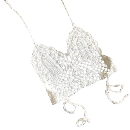 2021 New Summer Fashion Kids Girl Swimsuit Crochet Straps Bikini Swimwear Outfit Top Clothing Girls Swimwear Baby Solid Romper