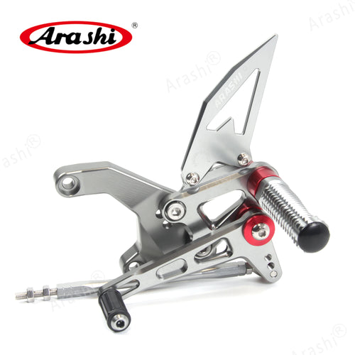 ARASHI Footrest For KAWASAKI Z900 ZR900 2020 2021 2022 2023 CNC Adjustable Rearset Foot Peg Pedal Motorcycle Accessories