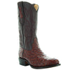 Soto Boots Soto Boots Men's Cognac Ostrich Print Cowboy Boots (H7002)