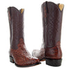 Soto Boots Soto Boots Men's Gator Tail Print Cowboy Boots Cognac (H7006)