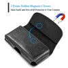 Universal Leather Horizontal 6.7'' inch Pouch Case Belt Clip Holster For iPhone Samsung Xiaomi Redmi Huawei Nokia LG Cell Phones
