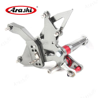 ARASHI Footrest For KAWASAKI Z900 ZR900 2020 2021 2022 2023 CNC Adjustable Rearset Foot Peg Pedal Motorcycle Accessories