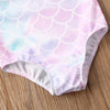 Lioraitiin 1-5Years Toddler Baby Kids Girls Bikini Ruffles One Shoulder Swimsuit Swimwear Bathing Suit Girl Clothing