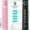 Fairywill FW-507 Electric Sonic Toothbrush - USB Rechargeable, Waterproof, Replacement Heads