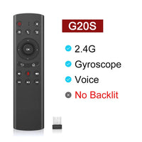 G20S G20S PRO BT Gyro Smart Voice Remote Control G20 IR Learning 2.4G Wireless Fly Air Mouse For X96 H96 MAX Android TV Box