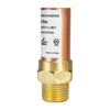 1/2" MIP Connection, Straight Water Hammer Arrestor, Copper Plumbingsell