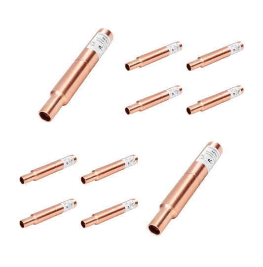10 Pcs 1/2" Male Sweat, Straight Copper Water Hammer Arrestor