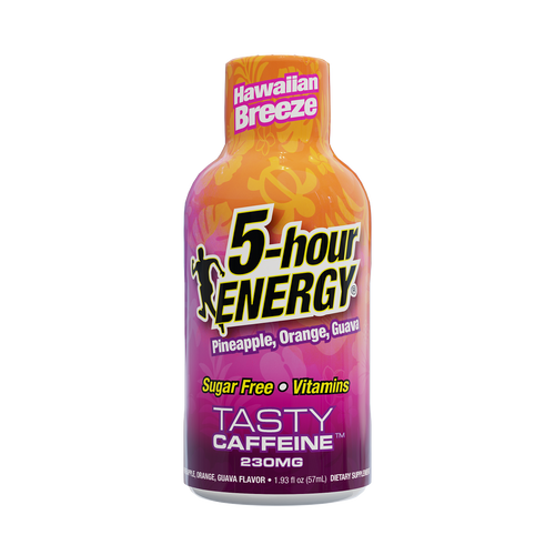 Hawaiian Breeze Flavor Extra Strength 5-hour ENERGY Shots 5-hour Energy