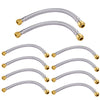 10 Pcs 3/4" Push fit x 3/4" FIP, 15" Flexible Water Heater Connector Hose