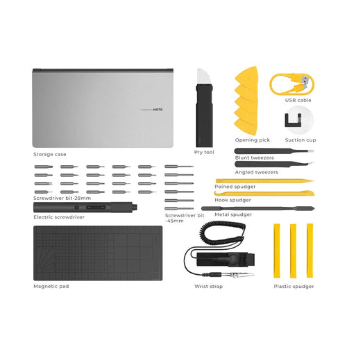 Electric Precision Screwdriver Kit Pro Hototools