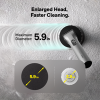 HOTO Flexi™ Cordless Spin Scrubber HOTO