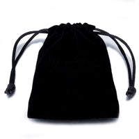 Drawstring Black Velvet Bag Multi Size 7cm*8cm Jewelry Packaging Velvet Bag Gift Bag BAG01Z6