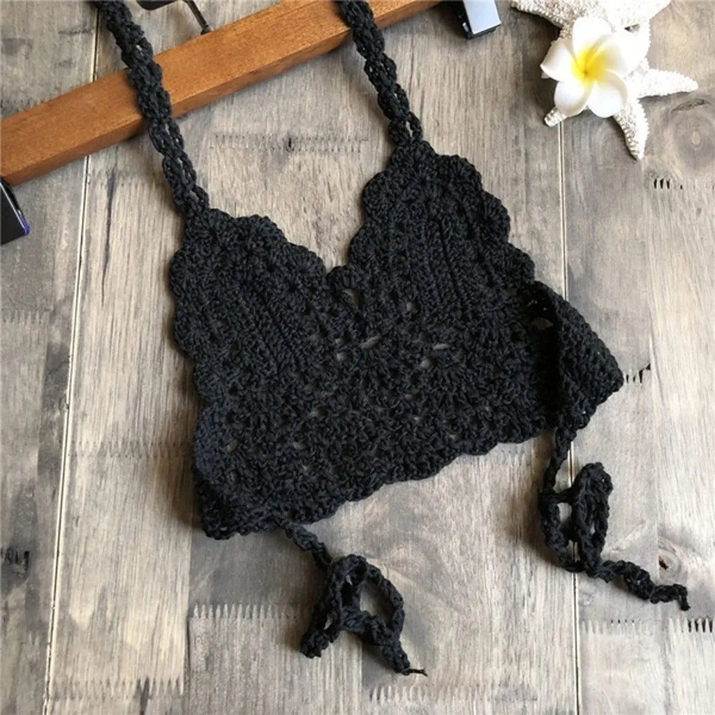 2021 New Summer Fashion Kids Girl Swimsuit Crochet Straps Bikini Swimwear Outfit Top Clothing Girls Swimwear Baby Solid Romper