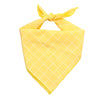 Pet Bandanas Plaid Dots Style Cotton Washable Dog Bandanas Scarf Bowties Collar Pet Square Bib For Puppies Kittens