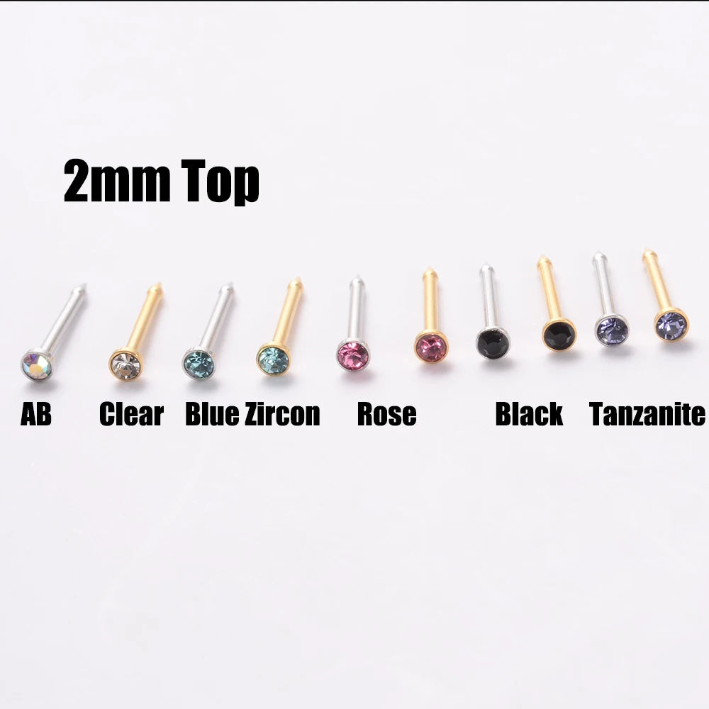 1PC Disposable Safe Sterile Piercing Unit For Nose Studs Flower Style Piercing Gun Piercer Tool Machine Body Piercing Jewelry
