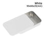 1 Pcs Metal Rectangular Empty Mini Tin Box Tinplate Push Candy Pill Cases Bins Jar Hinged Containers Small Organizer Storage Box