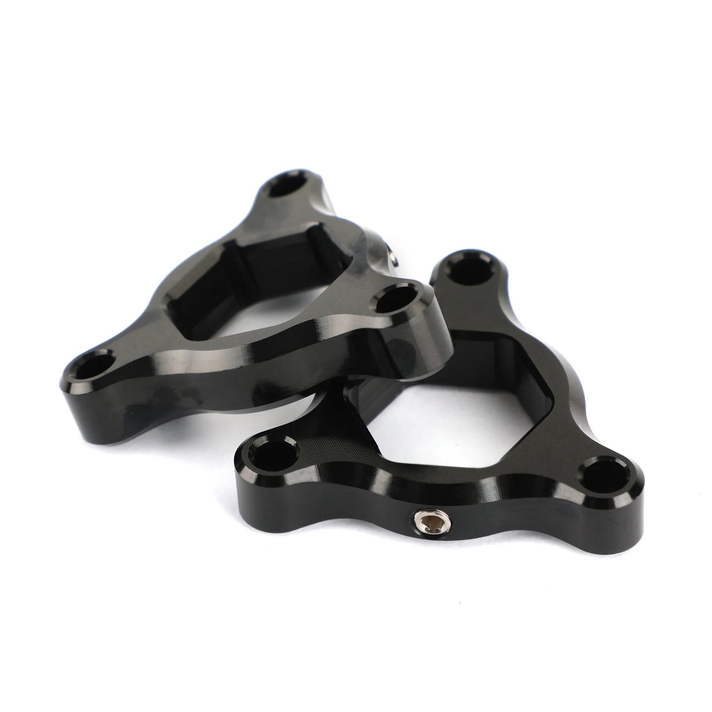 Areyourshop FORK PRE ADJUSTERS BLACK 17MM Fit for Yamaha FZS 600 1000 Fazer TDM850 TRX850 Motorcycle Accessories Parts