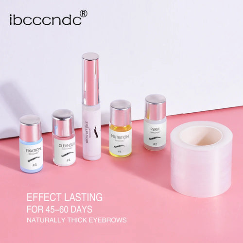 Brow Lamination Kit Semi-permanent Brow Lift Extension Kit Brow Lash Lift Brow Lamination Eyelash Lifting Perming Lashes Makeup